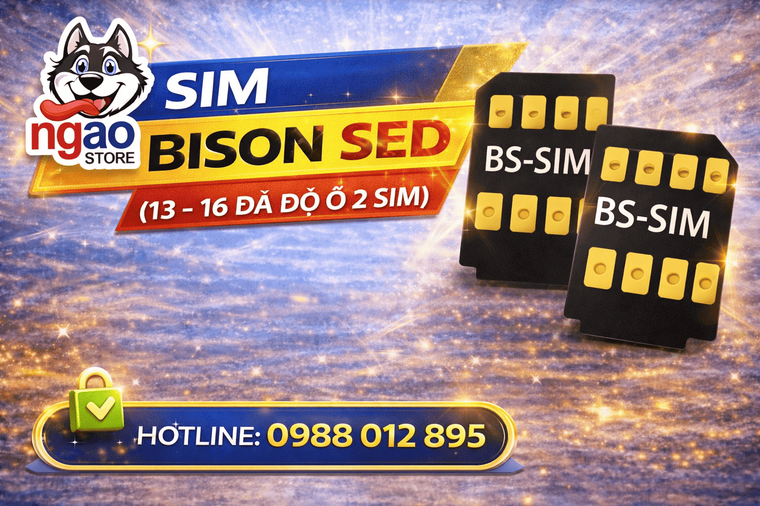 Hướng dẫn ghép sim Bison EID/SED chi tiết