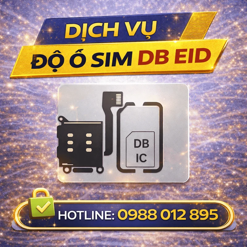 Dịch Vụ Thay Ổ Sim EID Cho iPhone Lock | Thay Ổ Sim Chuyên Nghiệp