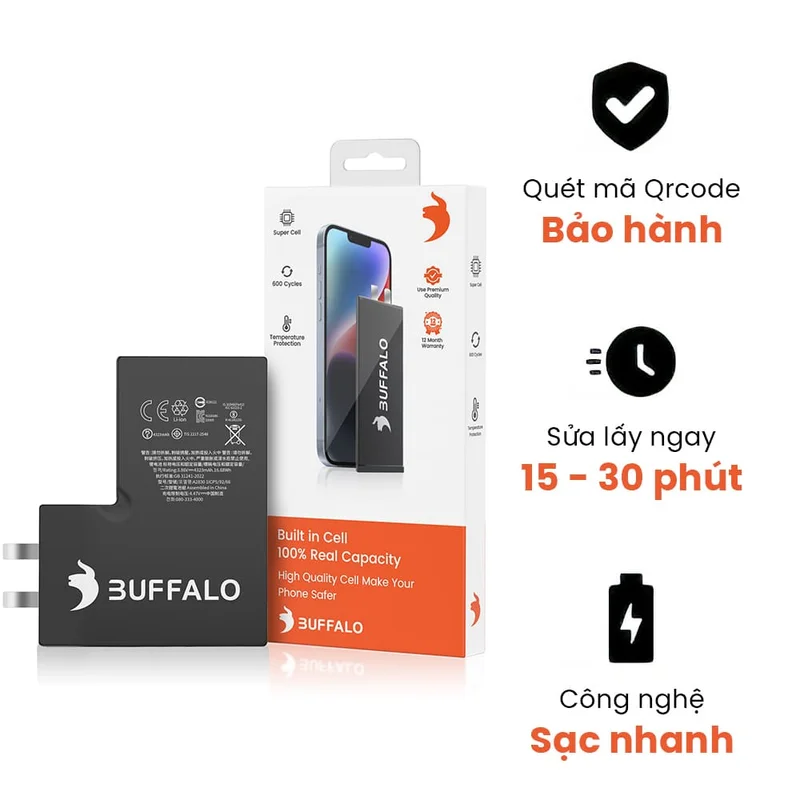 Cell pin Bison DL cao