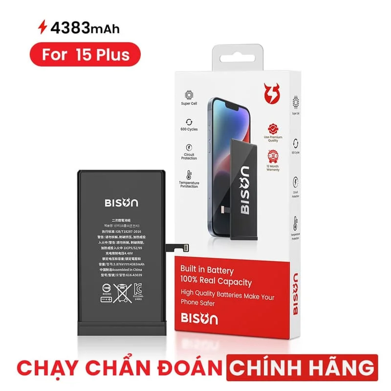 Pin chuẩn đoán 15 Plus