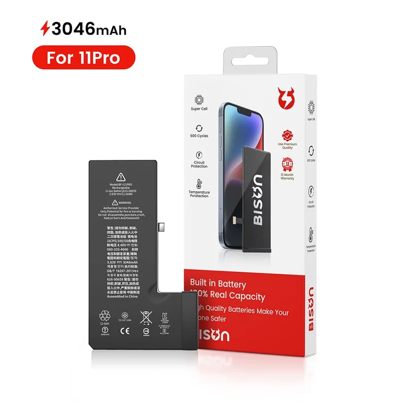 Pin dung lượng chuẩn 11 Pro