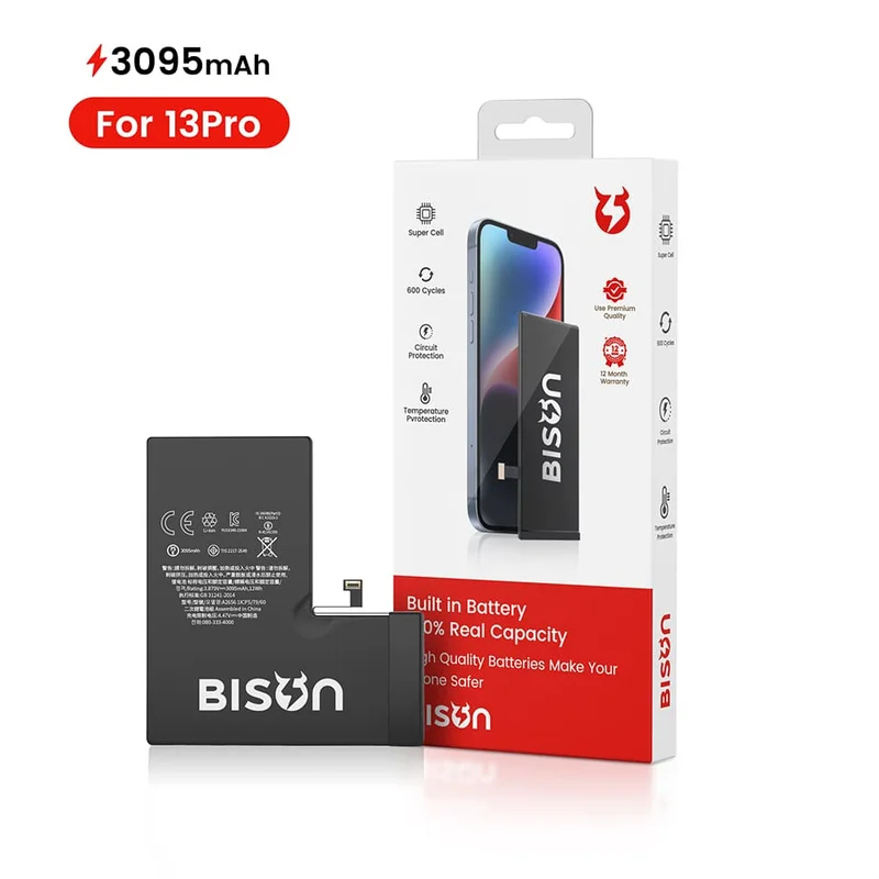 Pin dung lượng chuẩn 13 Pro