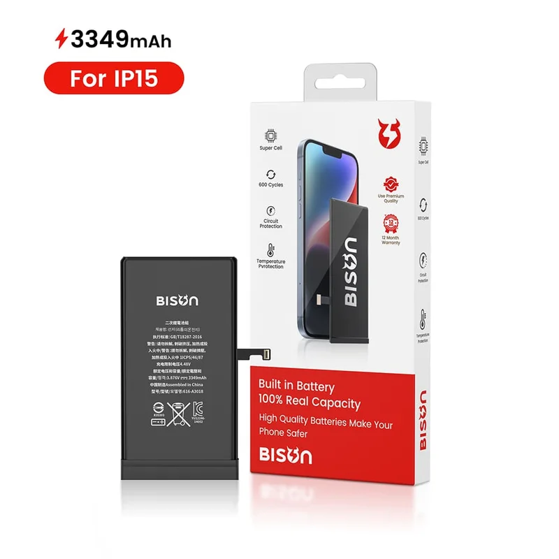 Pin dung lượng chuẩn 15