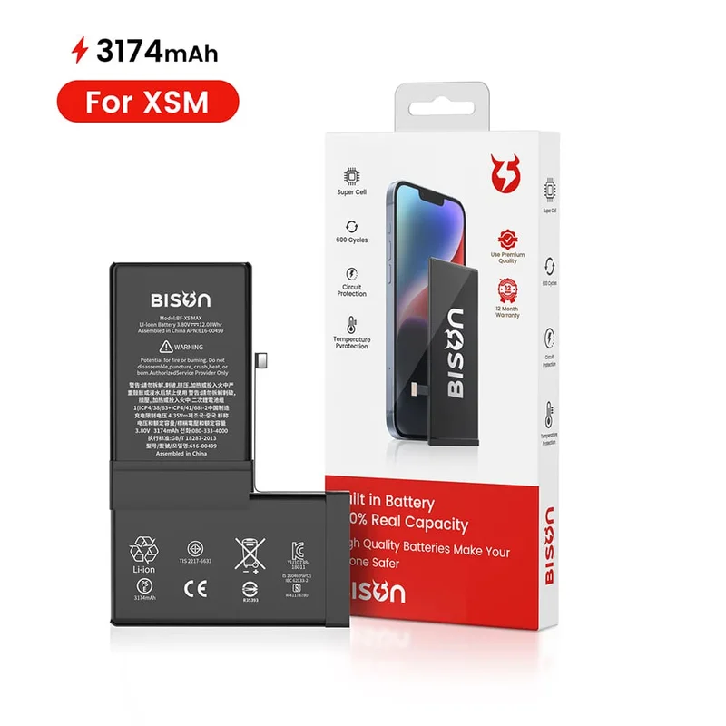 Pin dung lượng chuẩn XS Max