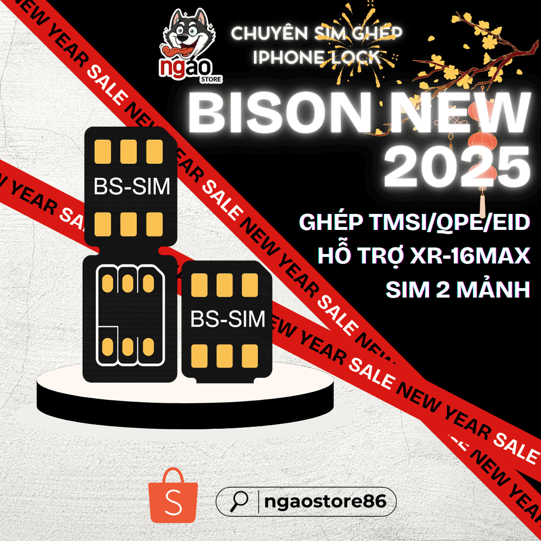 Sim Ghép Bison New