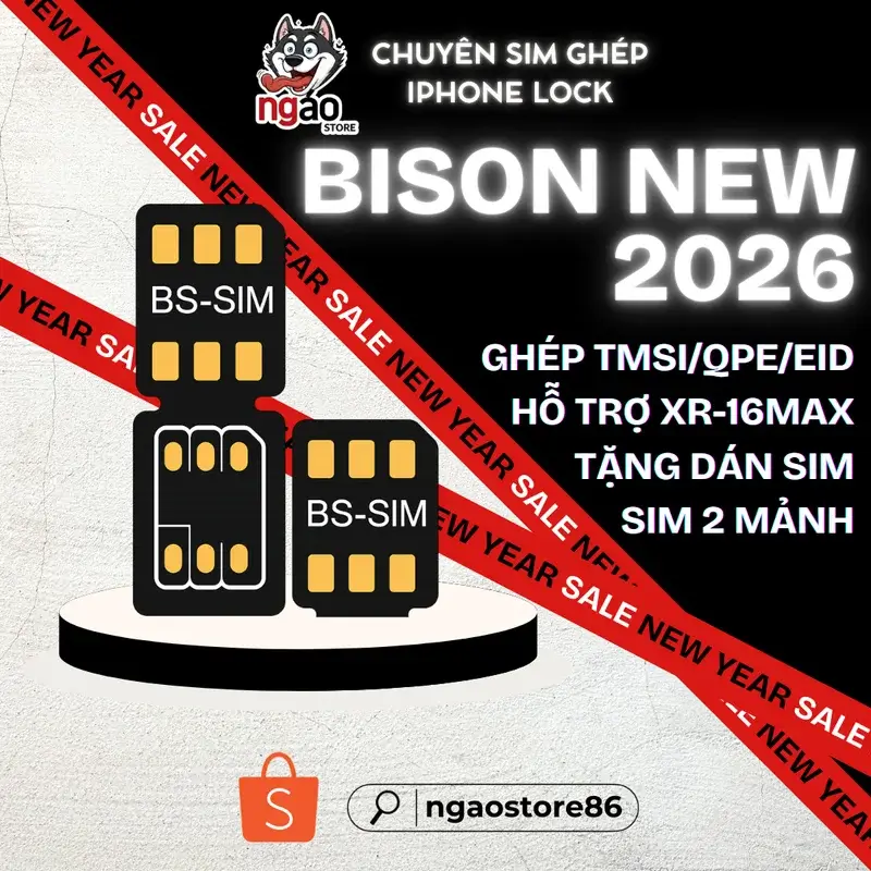 Sim Ghép Bison New